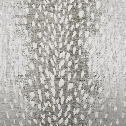 Doe a Deer Pillow by DV Kap Home in grey. Made from 71% polyester, 29% cotton in a transitional style.