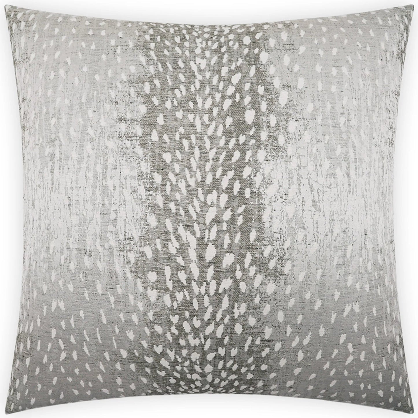 001 SI-2381000 | Primary Silo | Doe a Deer Pillow by DV Kap Home in grey. Made from 71% polyester, 29% cotton in a transitional style.