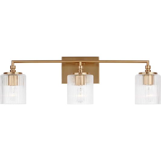 Beaumont Three Light Vanity by Visual Comfort & Co.. Made from steel in a unique style.