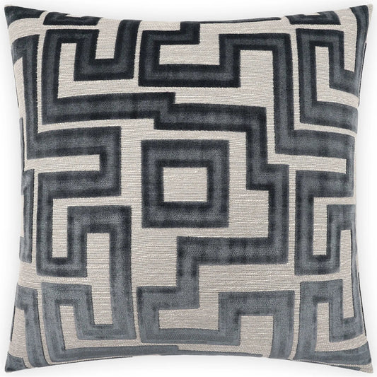 Modernist Pillow by DV Kap Home. Made from 62% rayon, 32% polyester, 6% cotton in a unique style.