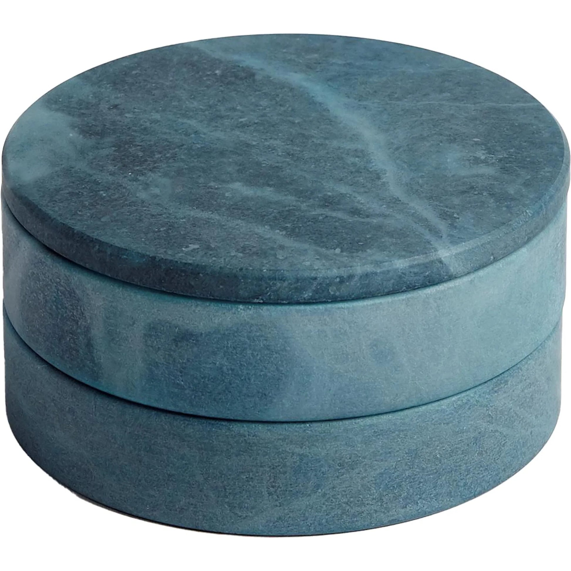 Alabaster Swivel Box by Global Views. Made from alabaster in a transitional style.