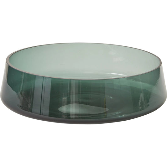 Onda Low Bowl by Accent Decor. Made from glass in a modern style.