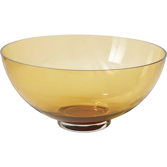 Onda Serving Bowl by Accent Decor. Made from glass in a modern style.