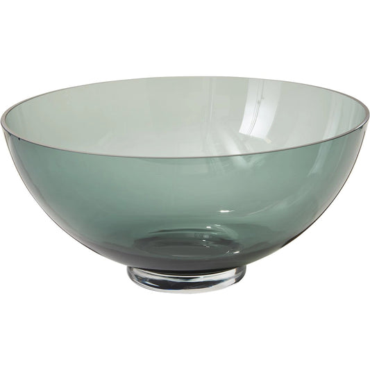 Onda Serving Bowl by Accent Decor. Made from glass in a modern style.
