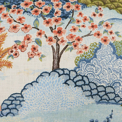 Descanso Pillow by DV Kap Home in blue, multi. Made from 100% cotton in a traditional style.