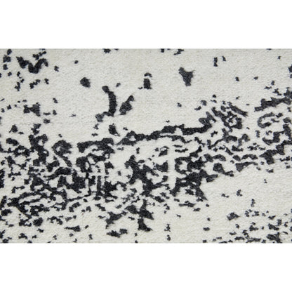 Coda Rug - 8928F by Feizy in black, white. Made from wool, viscose in a unique style.