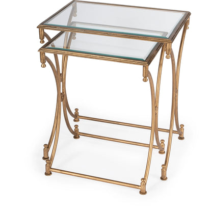 Beverly Metal Nesting Tables by Butler Specialty Company. Made from unique in a modern style.