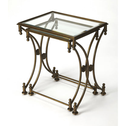 Beverly Metal Nesting Tables by Butler Specialty Company. Made from unique in a modern style.