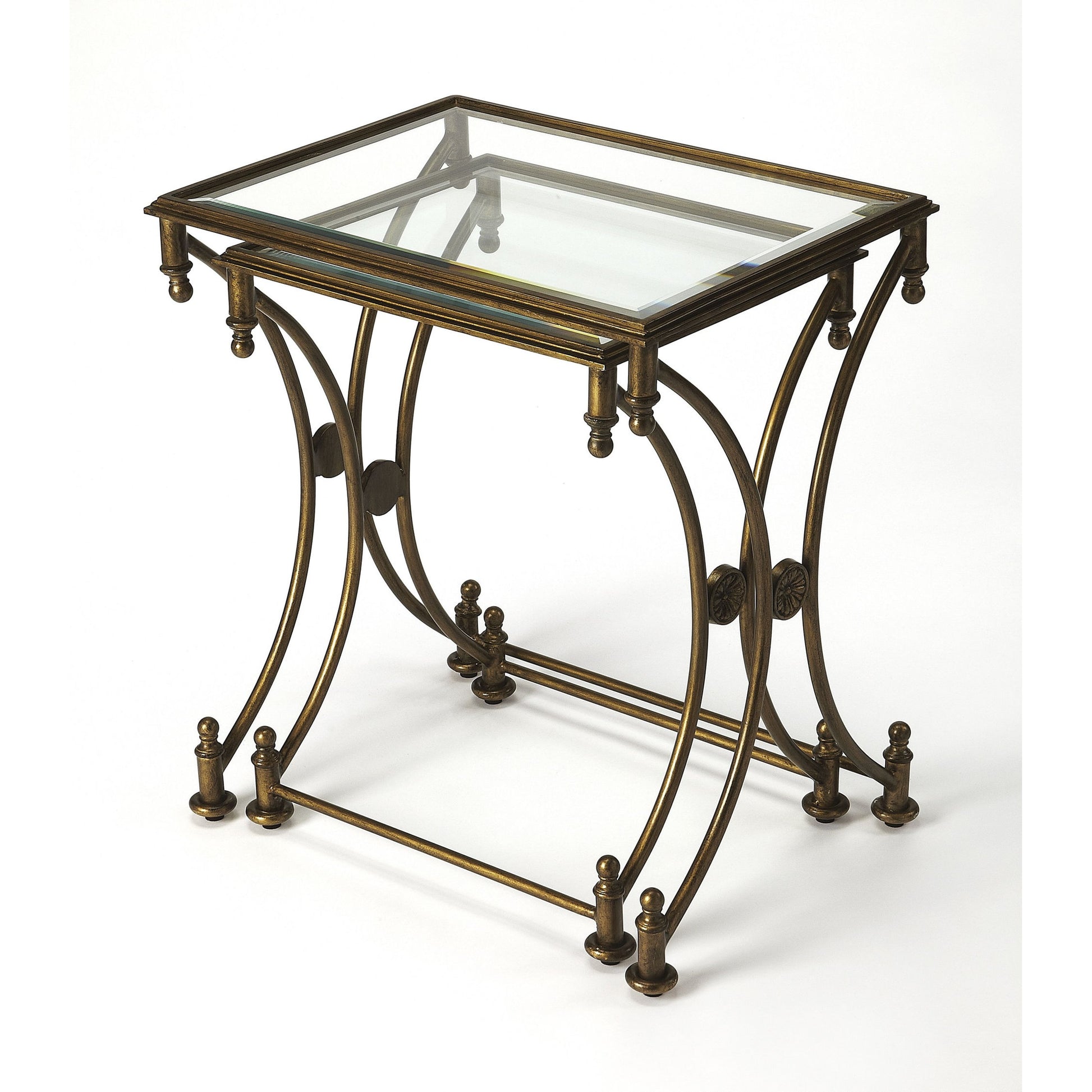 Beverly Metal Nesting Tables by Butler Specialty Company. Made from unique in a modern style.