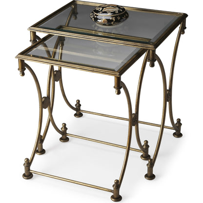 Beverly Metal Nesting Tables by Butler Specialty Company. Made from unique in a modern style.