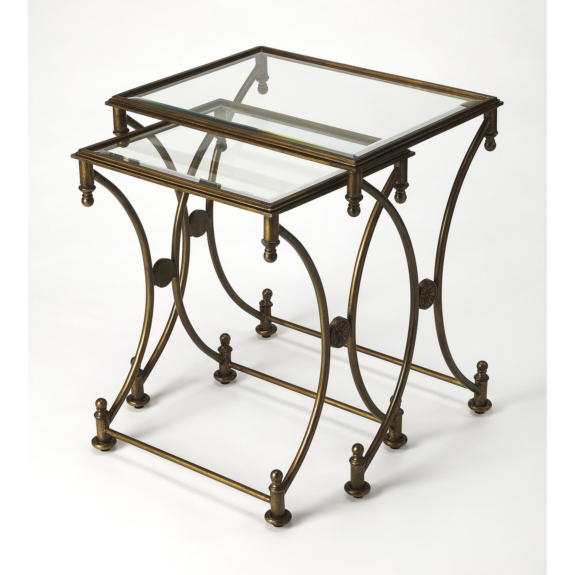 Beverly Metal Nesting Tables by Butler Specialty Company. Made from unique in a modern style.