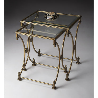 Beverly Metal Nesting Tables by Butler Specialty Company. Made from unique in a modern style.