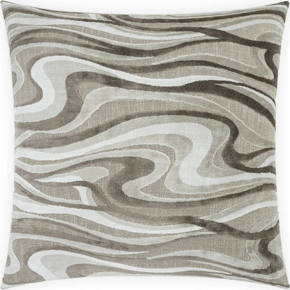 Sway Pillow by DV Kap Home. Made from 48% viscose, 32% cotton, 20% polyester in a transitional style.