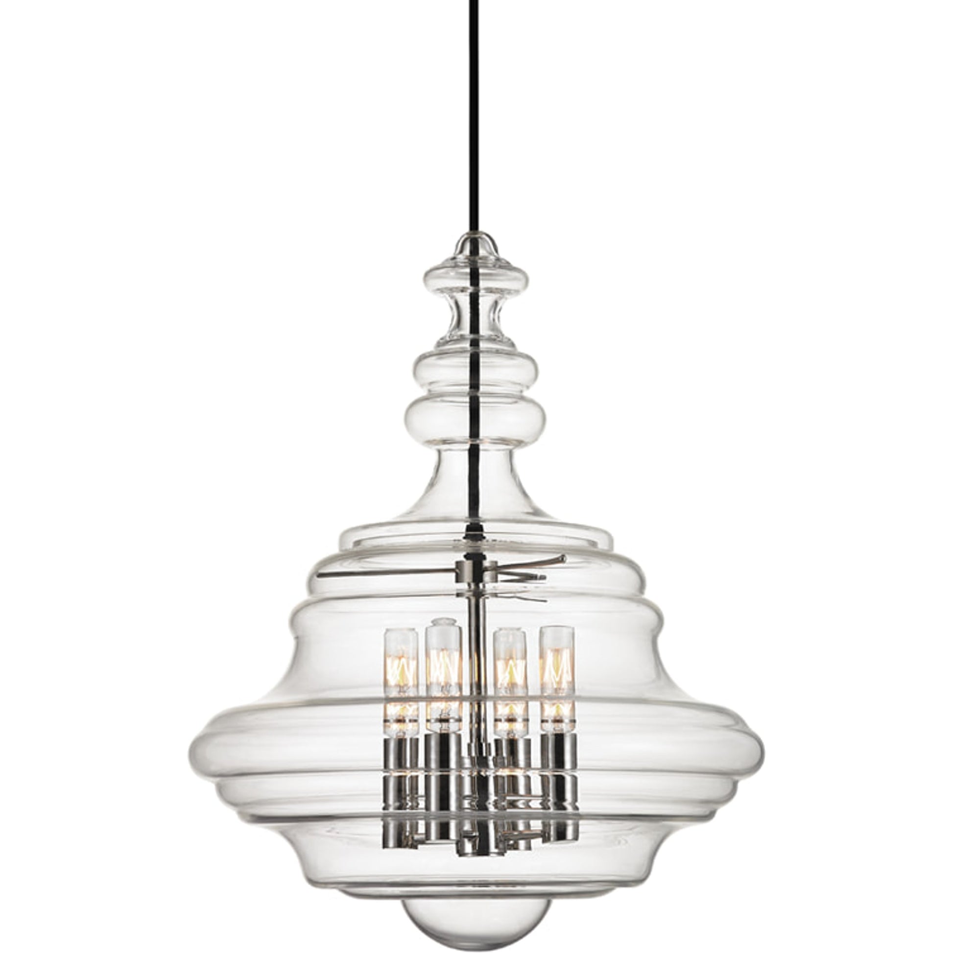 Washington Pendant by Hudson Valley. Made from steel in a cottage & farmhouse style.