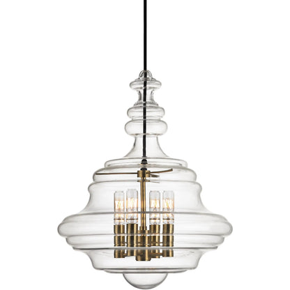Washington Pendant by Hudson Valley. Made from steel in a cottage & farmhouse style.