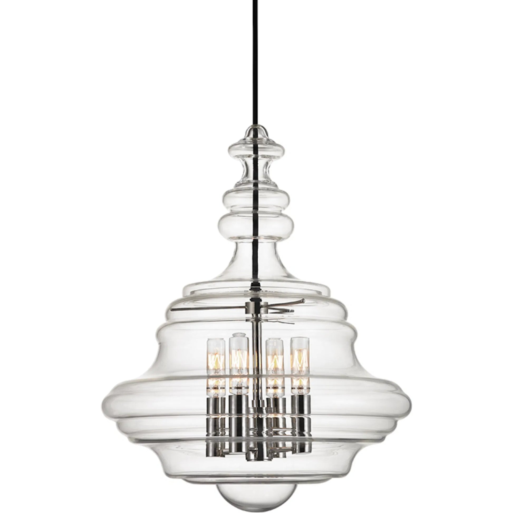 Washington Pendant by Hudson Valley. Made from steel in a cottage & farmhouse style.