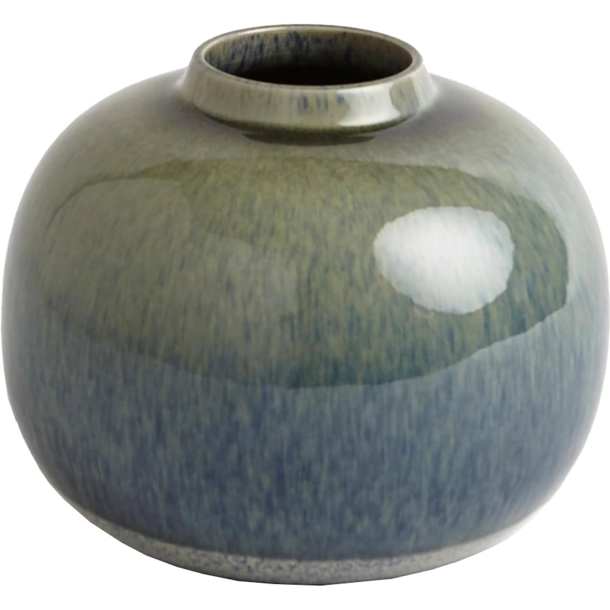Tidal Vase by Global Views. Made from earthenware in a transitional style.