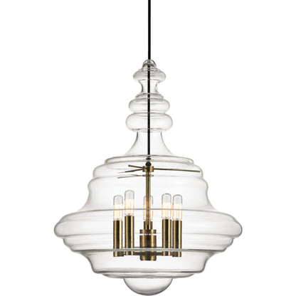 Washington Pendant by Hudson Valley. Made from steel in a cottage & farmhouse style.