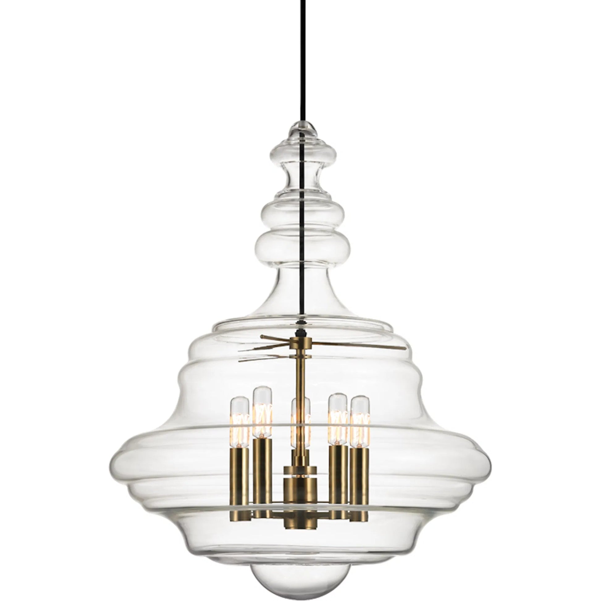 Washington Pendant by Hudson Valley. Made from steel in a cottage & farmhouse style.