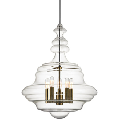 Washington Pendant by Hudson Valley. Made from steel in a cottage & farmhouse style.