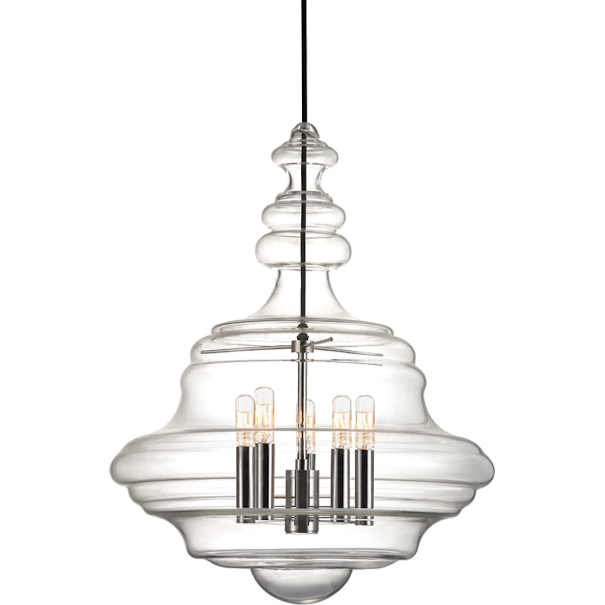 Washington Pendant by Hudson Valley. Made from steel in a cottage & farmhouse style.