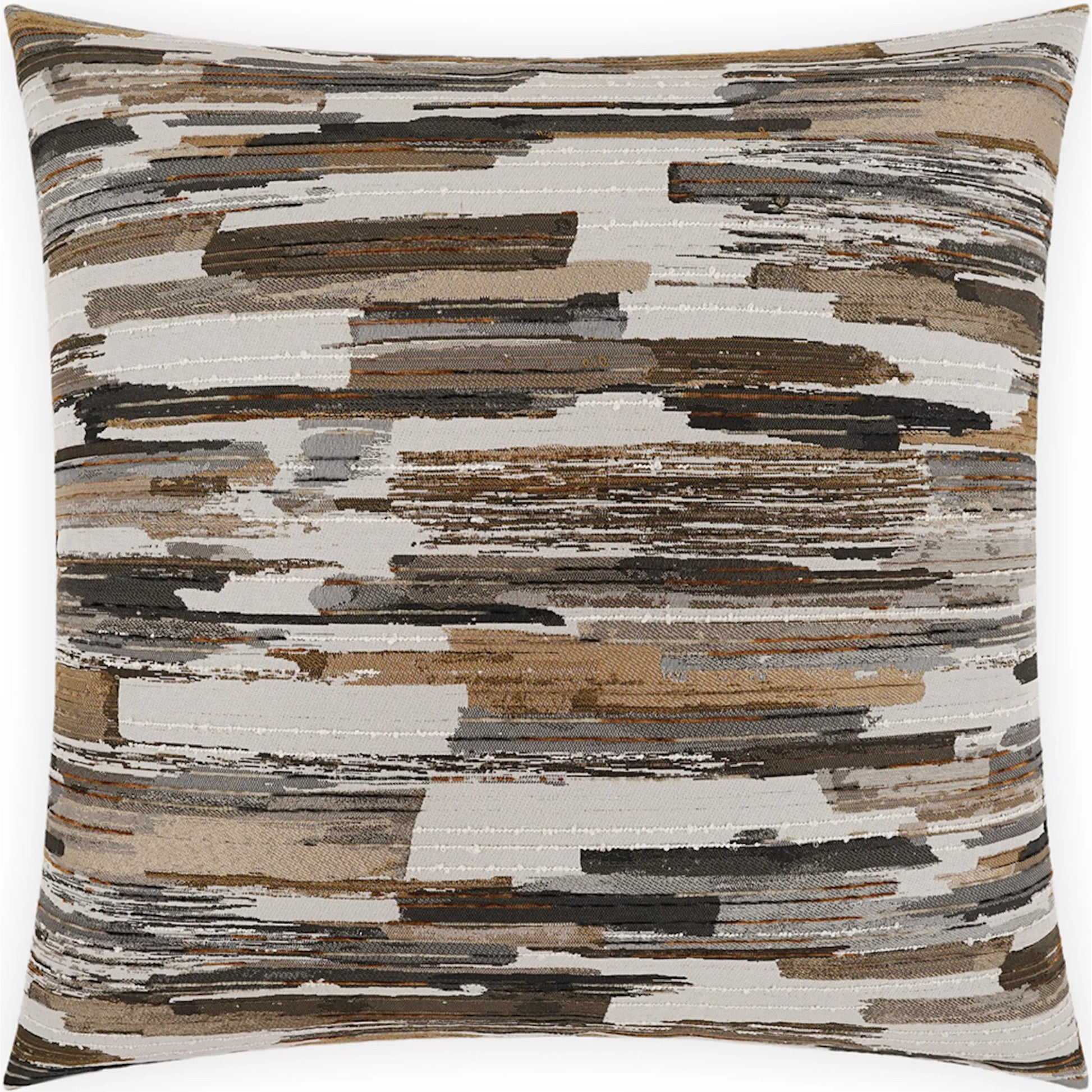 Mixed Media Pillow by DV Kap Home in harvest. Made from 99% polyester, 1% polyester chenille in a transitional style.