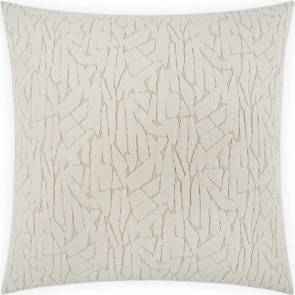 Hakimi Pillow by DV Kap Home in taupe, ivory. Made from 63.76% polyester, 31.86% olefin, 2.85% pirpoly, 1.53% pcrpoly in a unique style.
