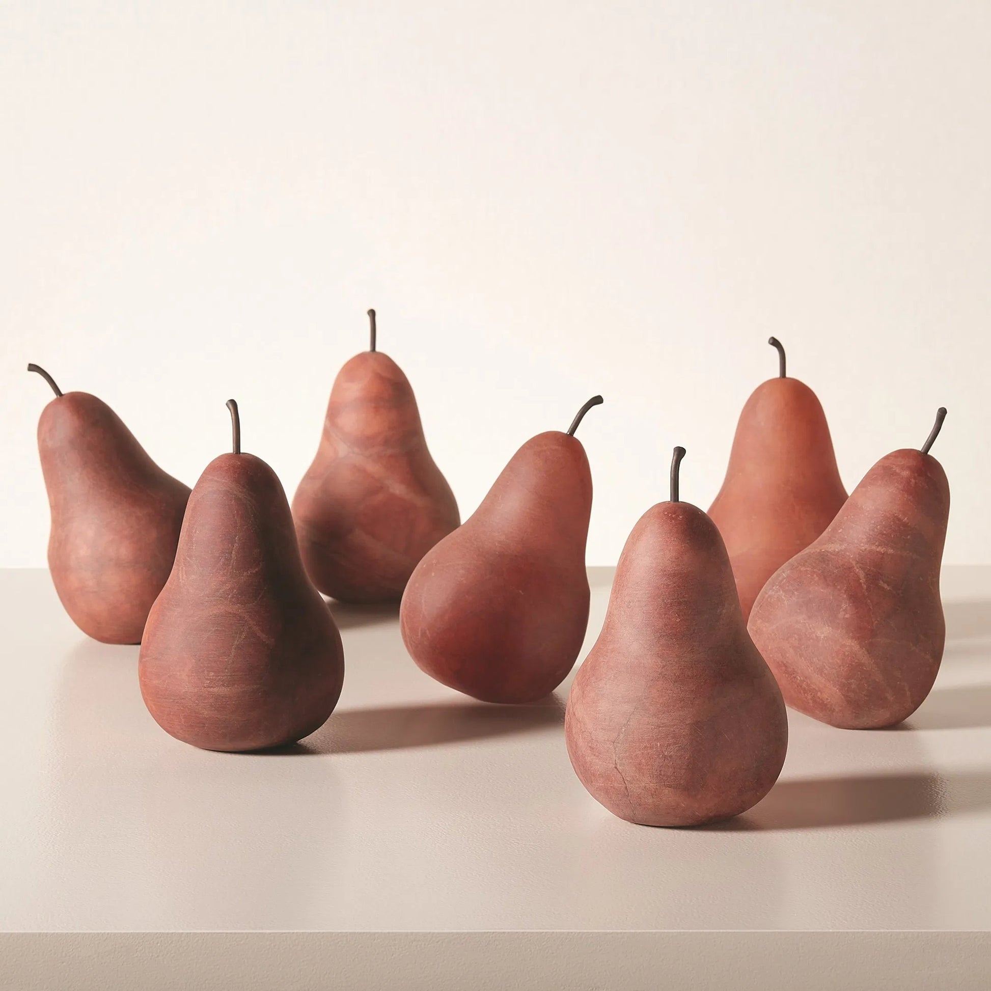 Poire by Global Views. Made from alabaster in a eclectic & global style.