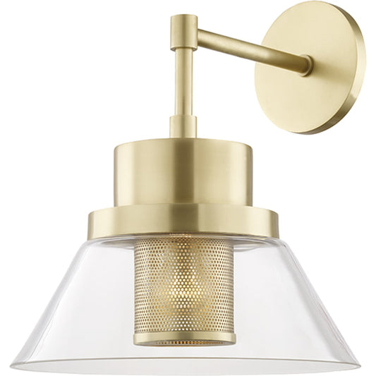 Paoli Wall Sconce by Hudson Valley. Made from steel in a modern style.