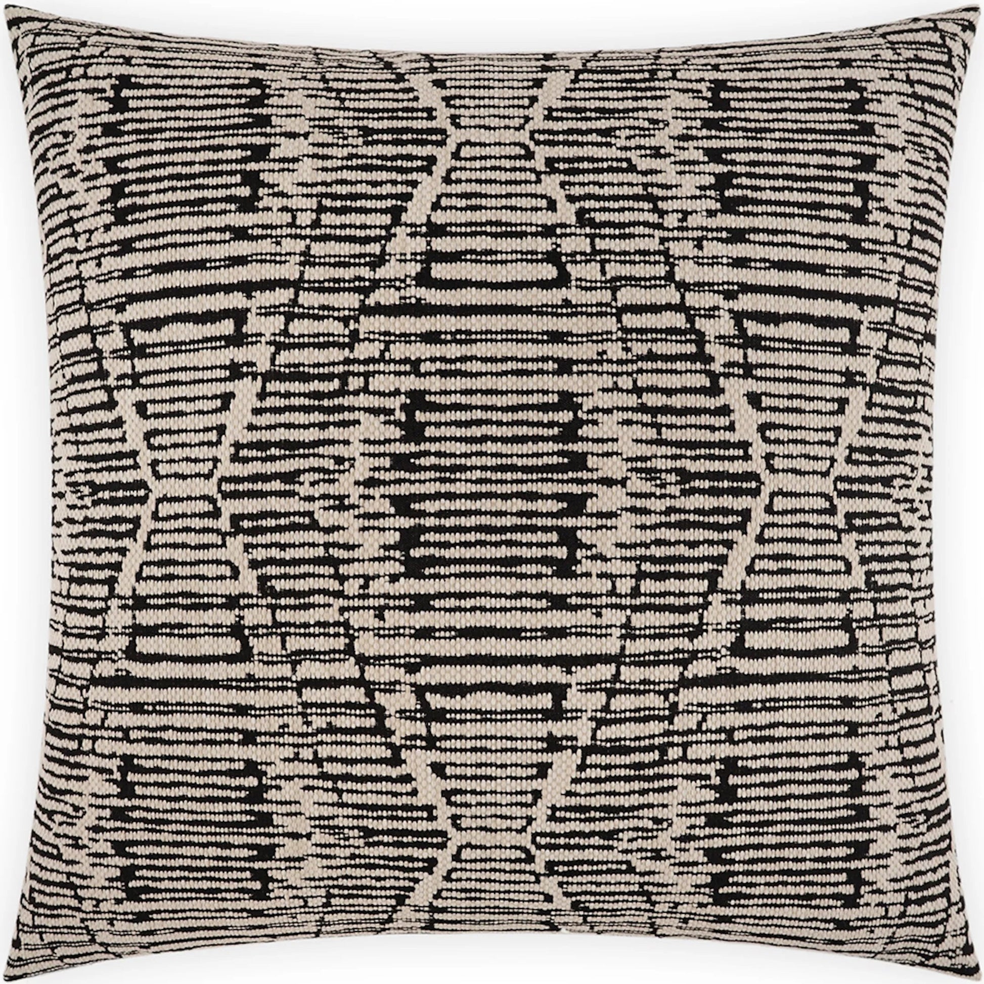Ozetta Pillow by DV Kap Home in driftwood. Made from 75.37% olefin, 24.63% polyester (uv) in a unique style.