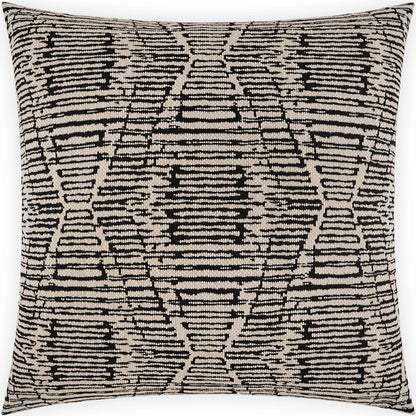 Ozetta Pillow by DV Kap Home in driftwood. Made from 75.37% olefin, 24.63% polyester (uv) in a unique style.
