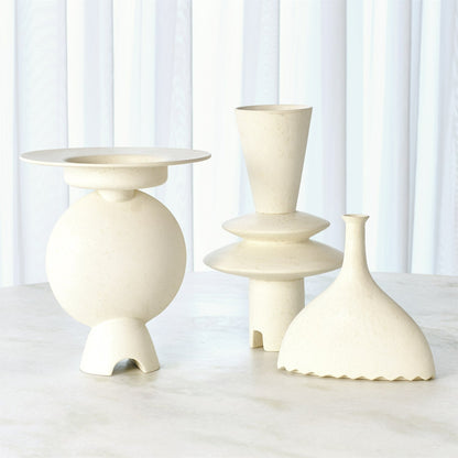 Adelyn Geometric Vase by Global Views. Made from ceramic in a eclectic & global style.
