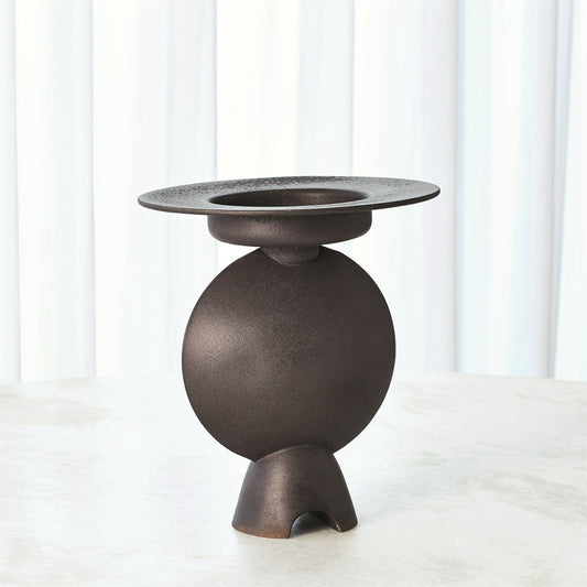Camille Geometric Vase by Global Views. Made from ceramic in a eclectic & global style.