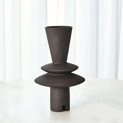 Adelyn Geometric Vase by Global Views. Made from ceramic in a eclectic & global style.