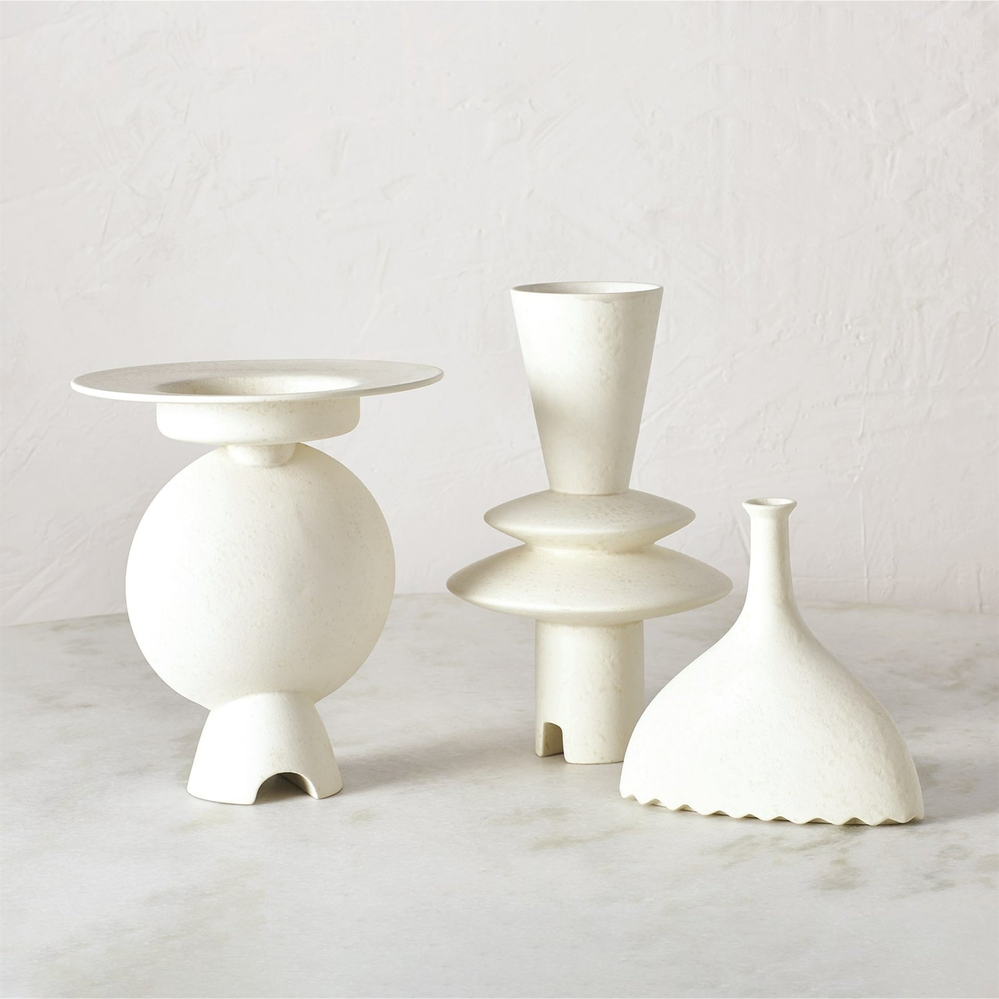 Adelyn Geometric Vase by Global Views. Made from ceramic in a eclectic & global style.