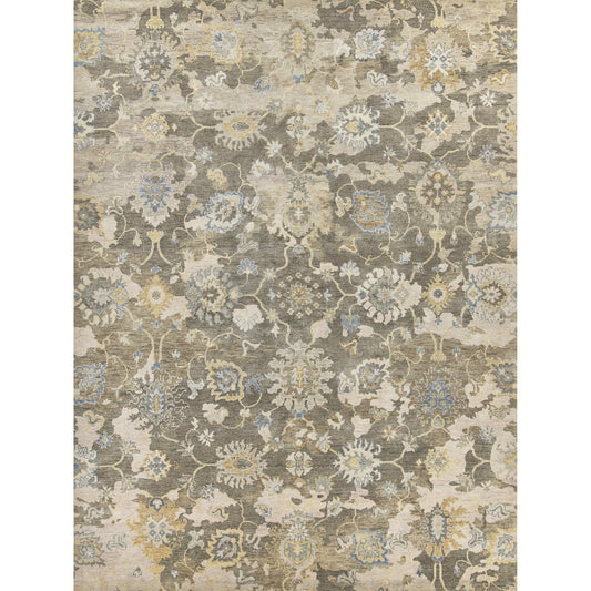 Essex Rug - Brown, Ivory, Rust by Exquisite Rugs in brown/ivory/rust. Made from ivory in a unique style.
