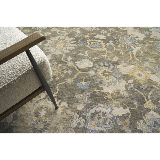 Essex Rug by Exquisite Rugs in brown, ivory, rust. Made from new zealand wool in a unique style.