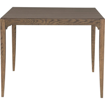 Callahan Laminate Activity Table by Fairfield Chair in brown and louve. Made from high pressure laminate, red oak solids, veneers in a unique style.