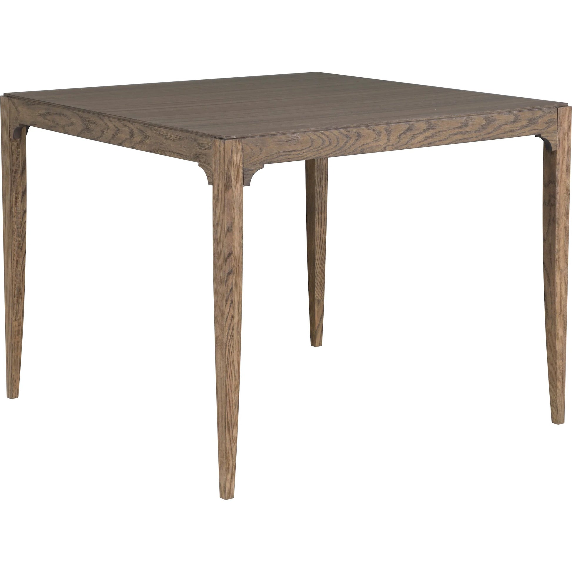 Callahan Laminate Activity Table by Fairfield Chair in brown and louve. Made from high pressure laminate, red oak solids, veneers in a unique style.