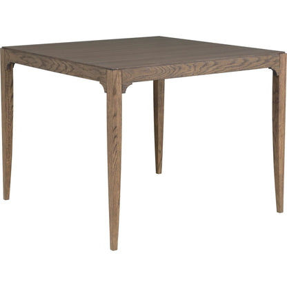 Callahan Laminate Activity Table by Fairfield Chair in brown and louve. Made from high pressure laminate, red oak solids, veneers in a unique style.