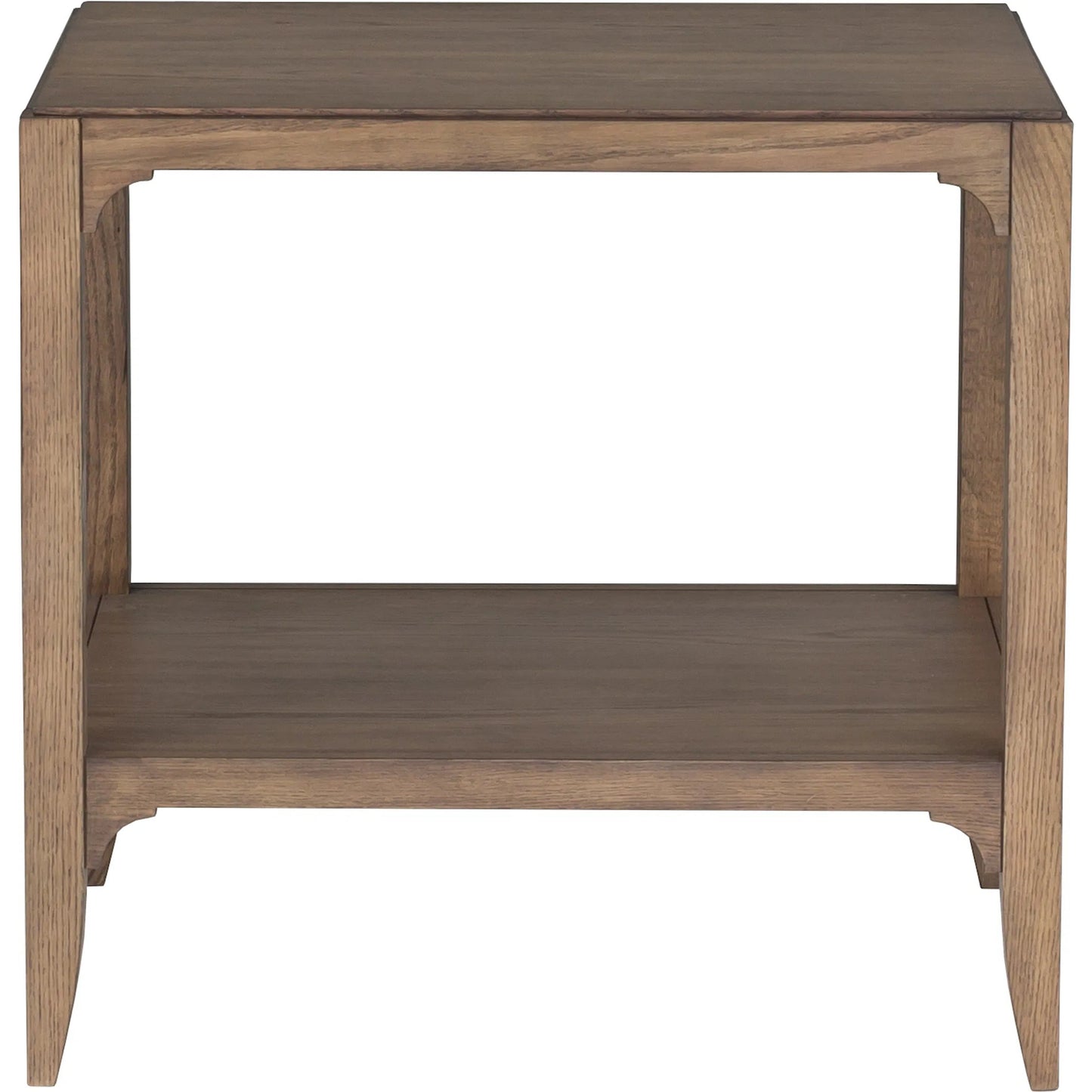 001 SI-2635705 | Additional Silo | Callahan End Table by Fairfield Chair in brown and louve. Made from high pressure laminate, red oak solids, veneers in a unique style.