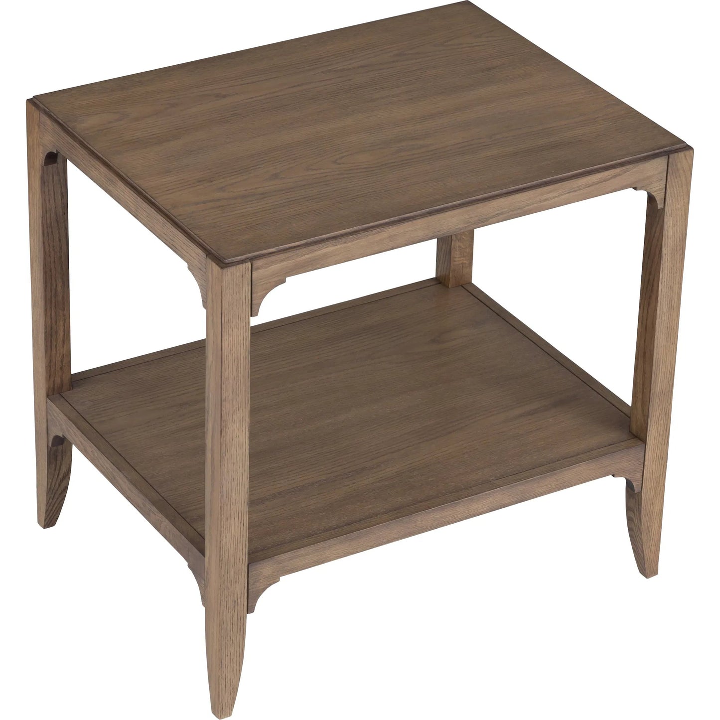 003 SI-2635705 | Additional Silo | Callahan End Table by Fairfield Chair in brown and louve. Made from high pressure laminate, red oak solids, veneers in a unique style.