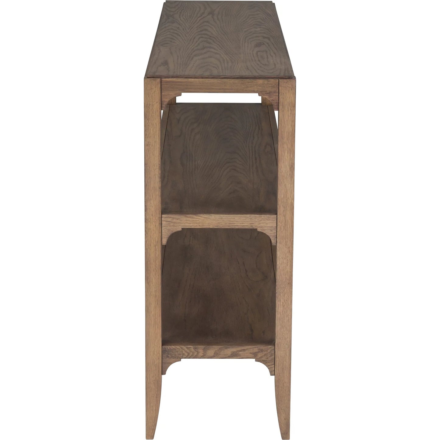 004 SI-2635708 | Additional Silo | Callahan Console Table by Fairfield Chair in brown and louve. Made from high pressure laminate, red oak solids, veneers in a unique style.