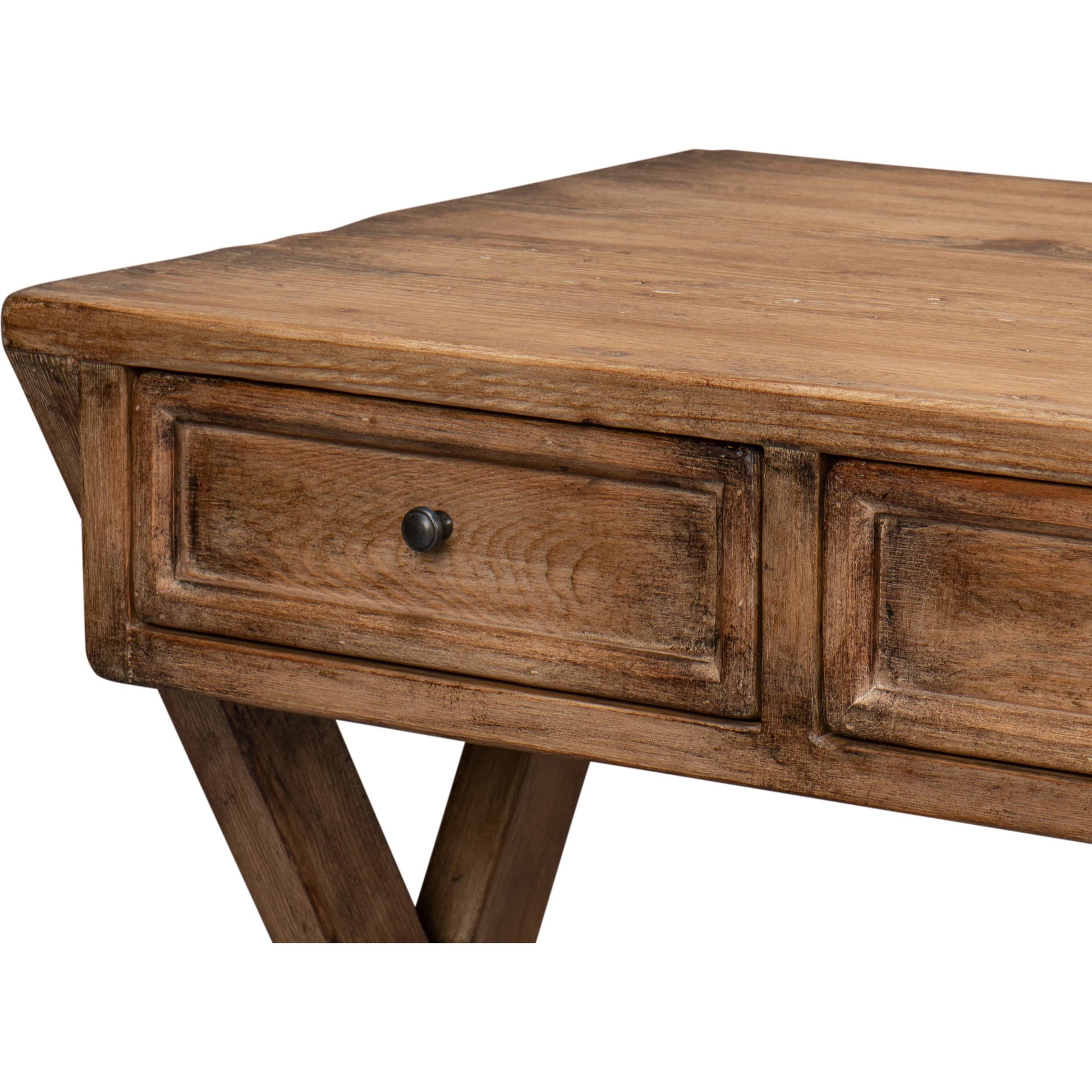 Kitchen Desk by Sarreid Ltd.. Made from reclaimed fir in a transitional style.