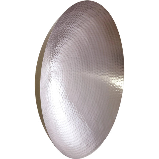Indira Wall Bowl by Global Views. Made from brass in a modern style.