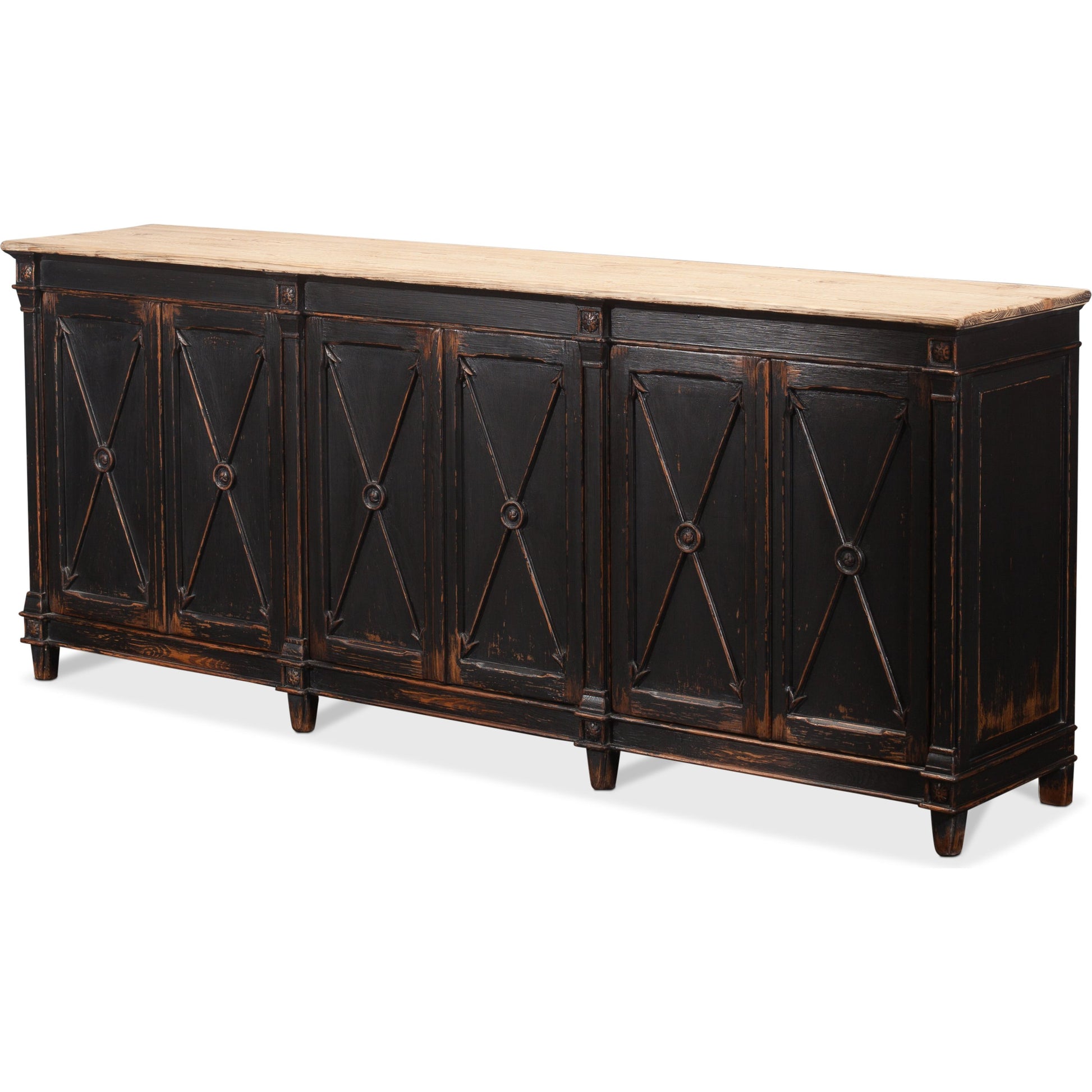 Marksman Cabinet II by Sarreid Ltd.. Made from unique in a traditional style.