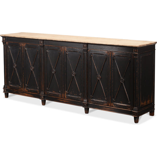 Marksman Cabinet II by Sarreid Ltd.. Made from unique in a traditional style.