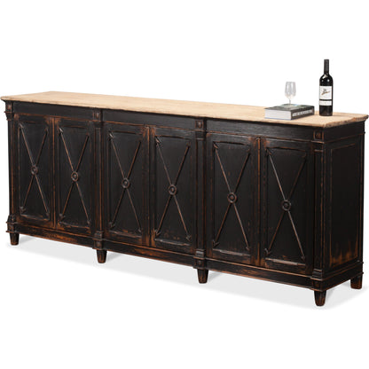 Marksman Cabinet II by Sarreid Ltd.. Made from unique in a traditional style.