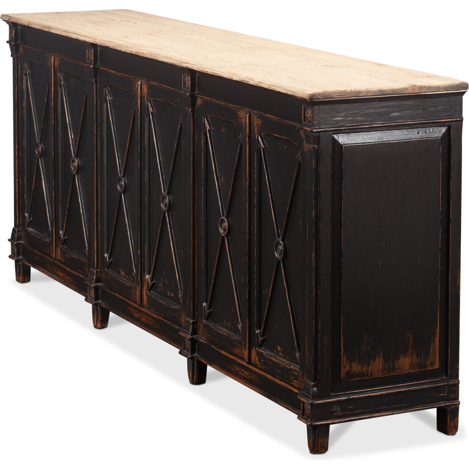 Marksman Cabinet II by Sarreid Ltd.. Made from unique in a traditional style.