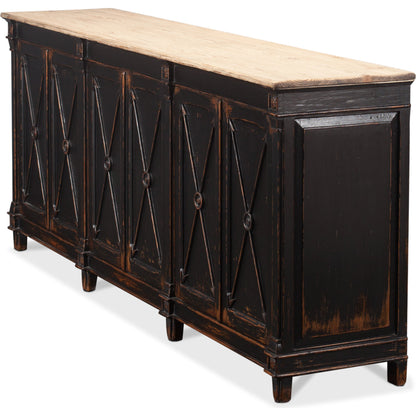 Marksman Cabinet II by Sarreid Ltd.. Made from unique in a traditional style.